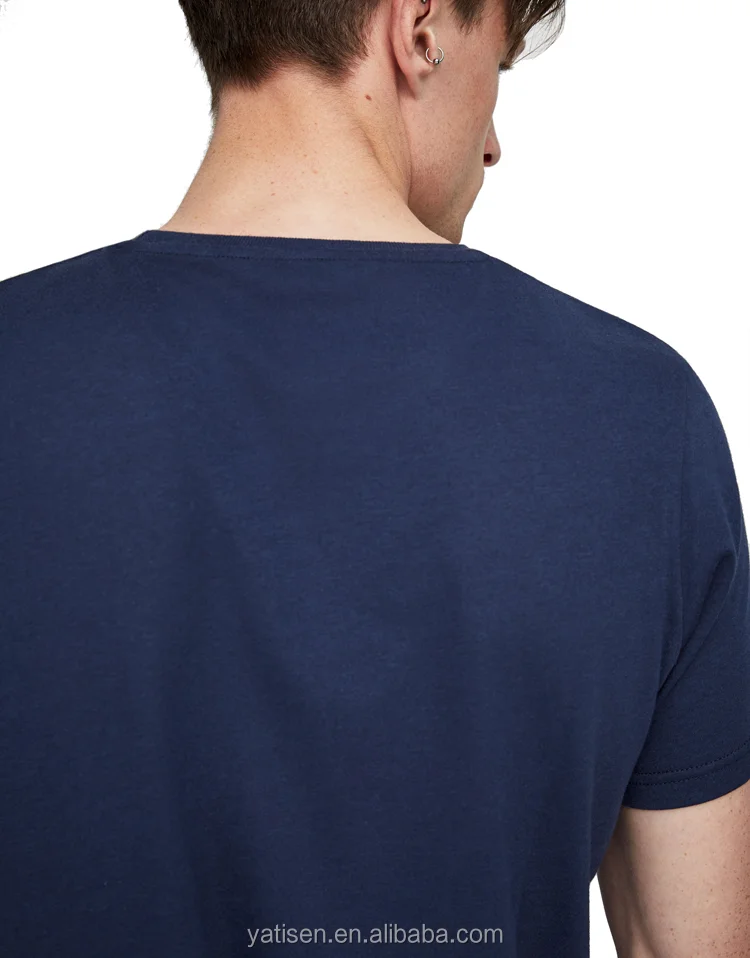 wholesale new design short sleeve 100% cotton plain custom mens t shirts