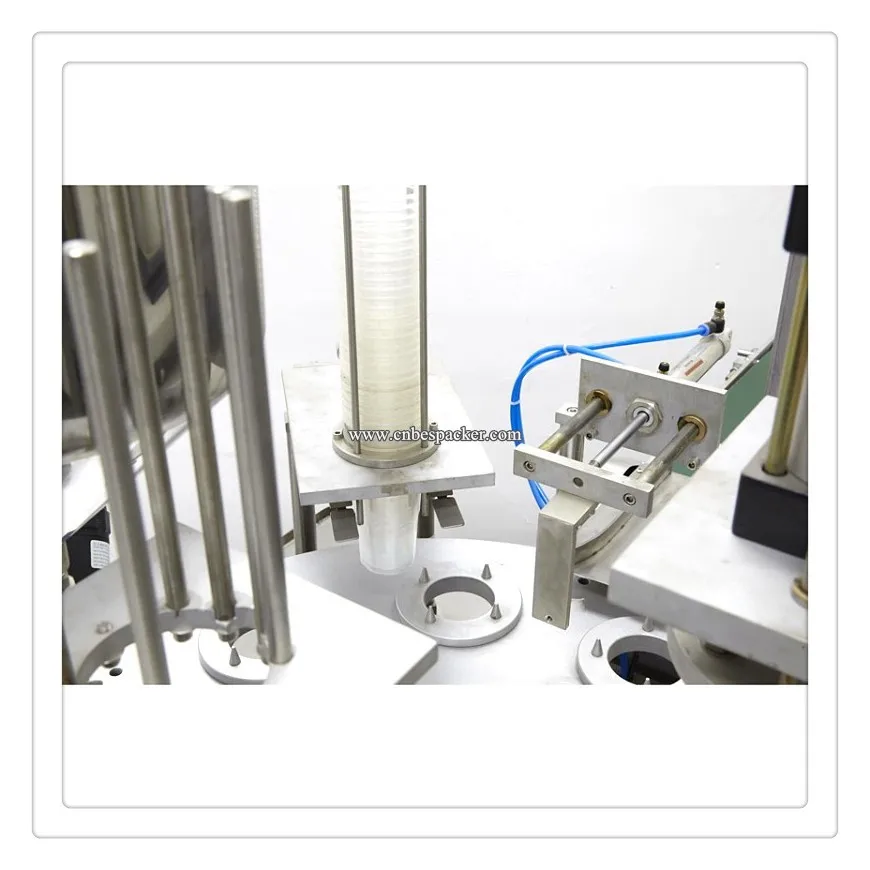 Juice filling and cap sealing machine