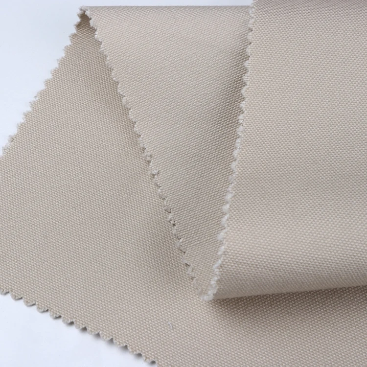 China Fabric Factory 100% cotton canvas coated canvas fabric for bags