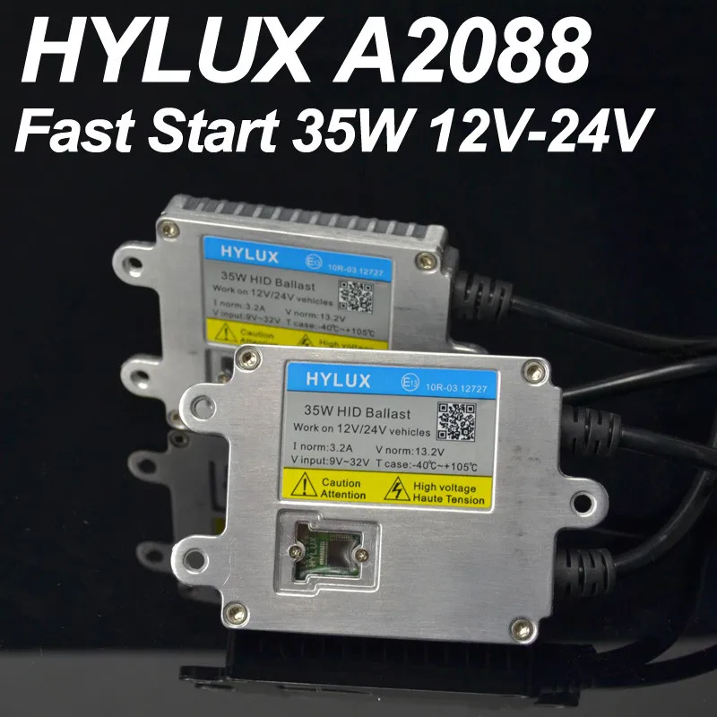 Original Hylux Hyluxtek A2088 Fast Bright/Fast Start HID Ballast 12V 24V 35W AC Guarantee 3 Years