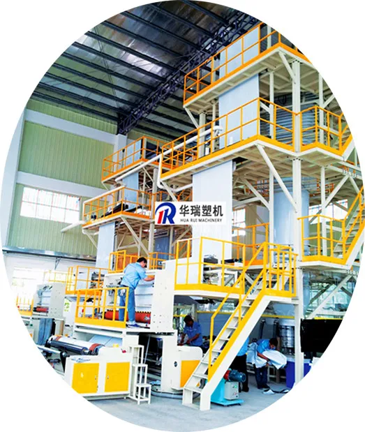 Машина Wenahou 2019, высокое качество, низкая цена, трехслойная машина для выдувания пленки, модель серии № HR3SJ