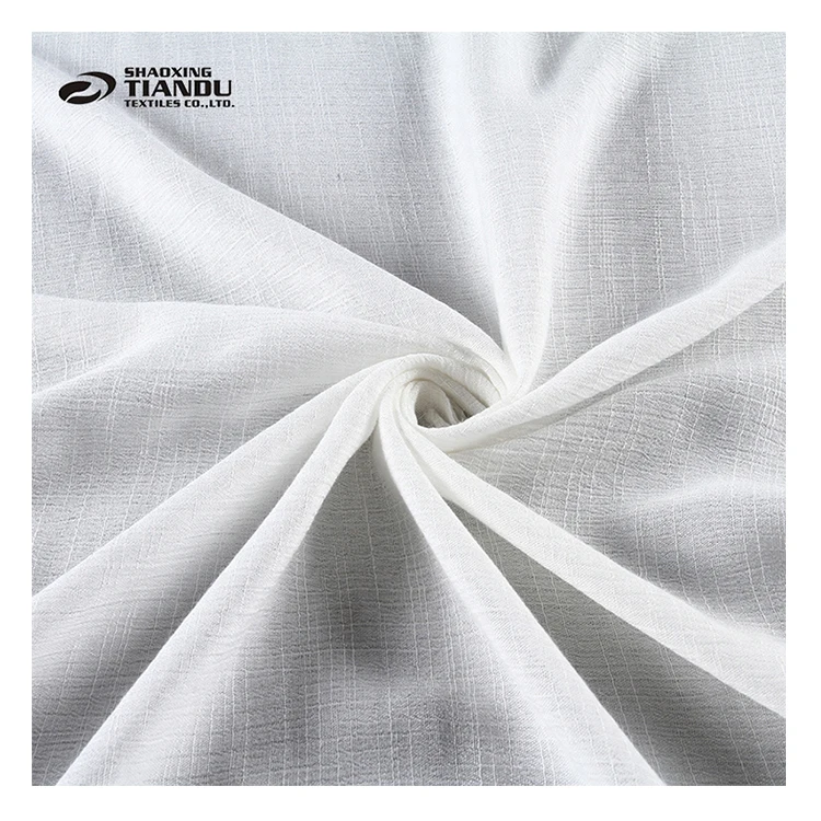 Most popular woven white crepe de chine examples of Spun rayon fabric