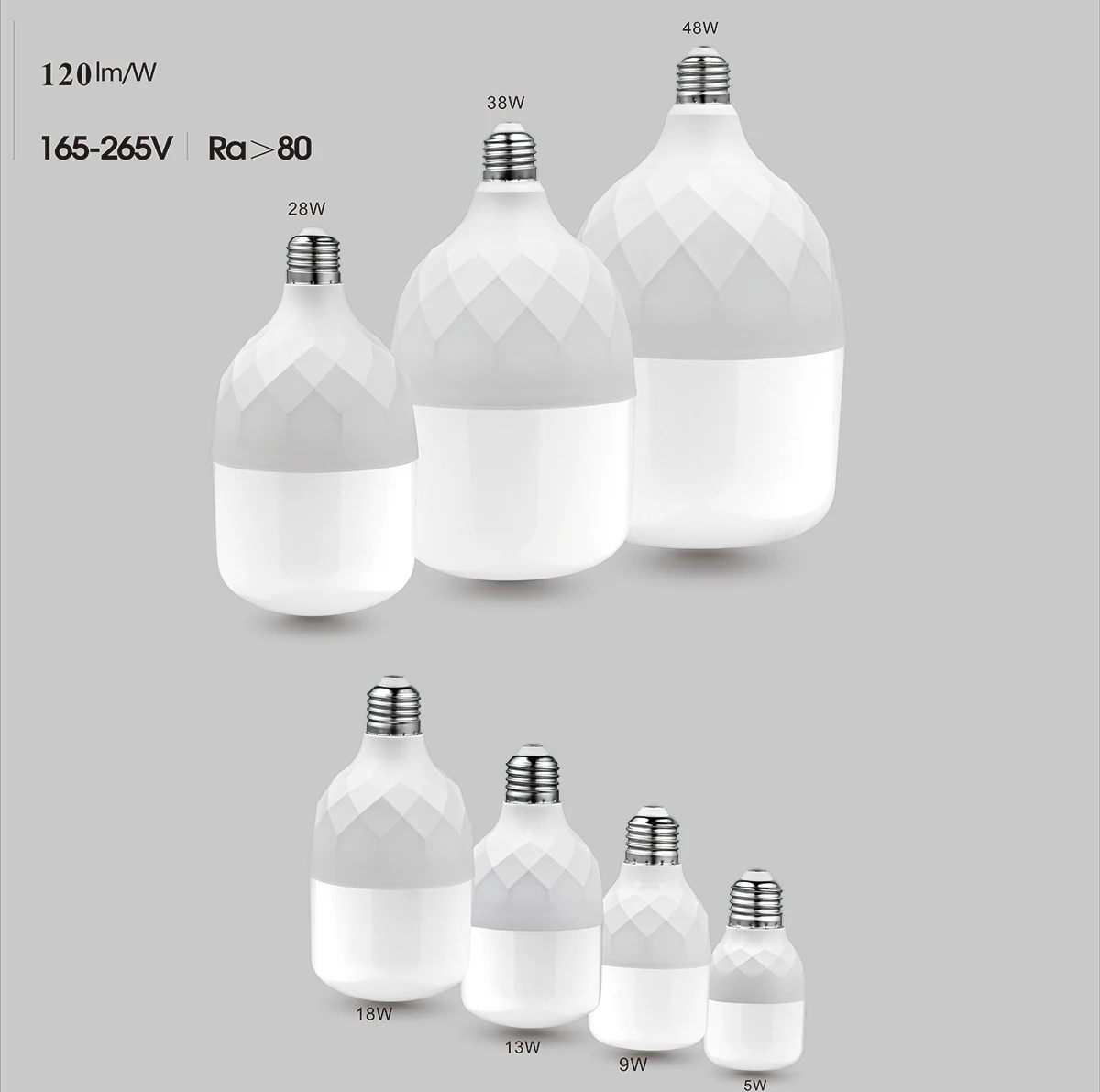 Newly Shape E27 B22 5w 9w 13w 15w 18w 28w 38w Led Lamp Led bulb Light