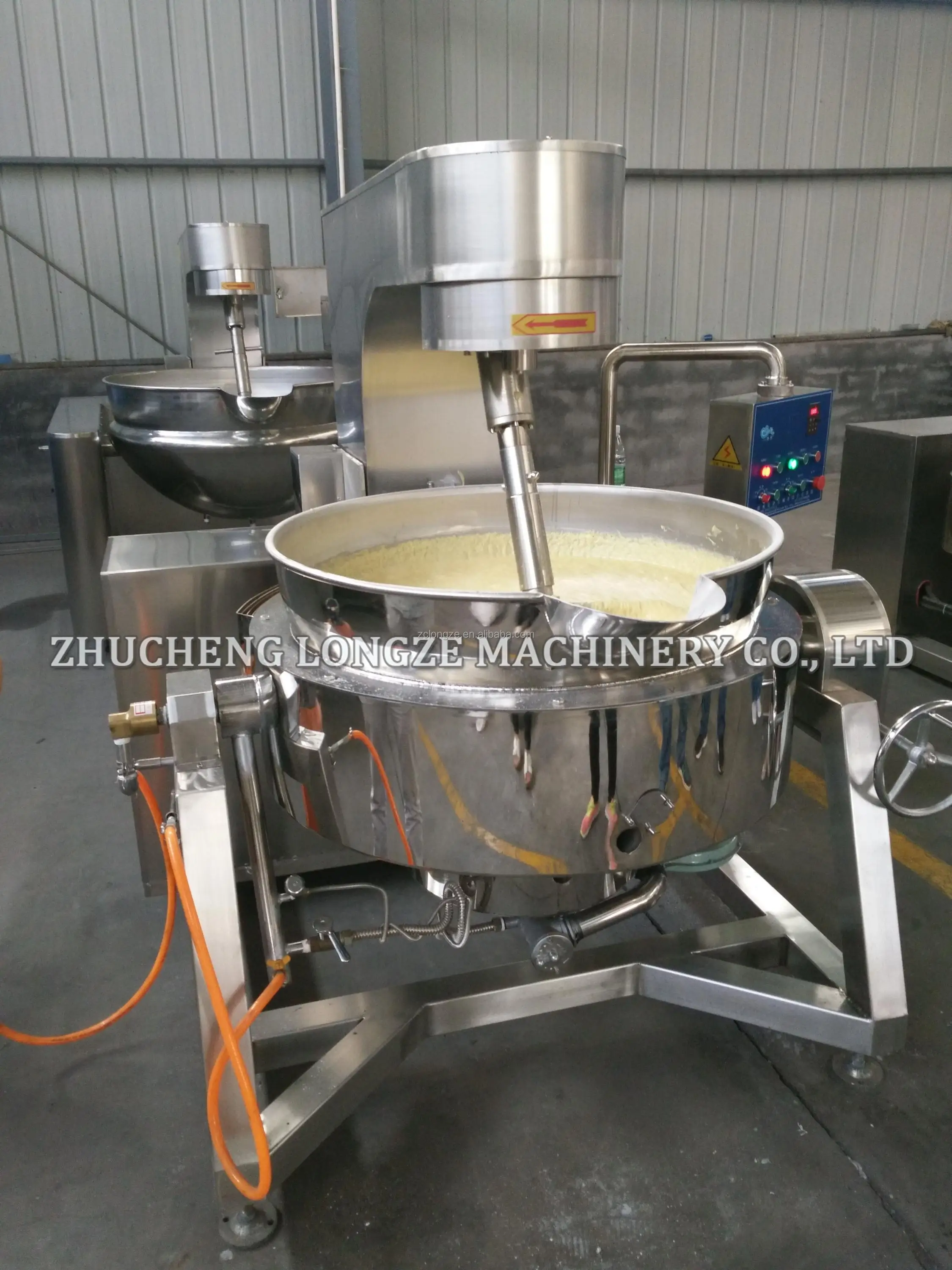 Professional chocolate cooker mixer machine of China manufacture