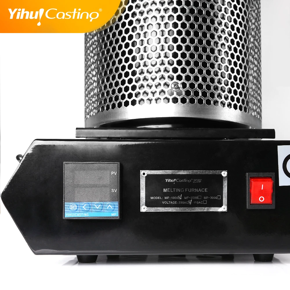 Yihui brand portable melting furnace for gold, silver and copper melting