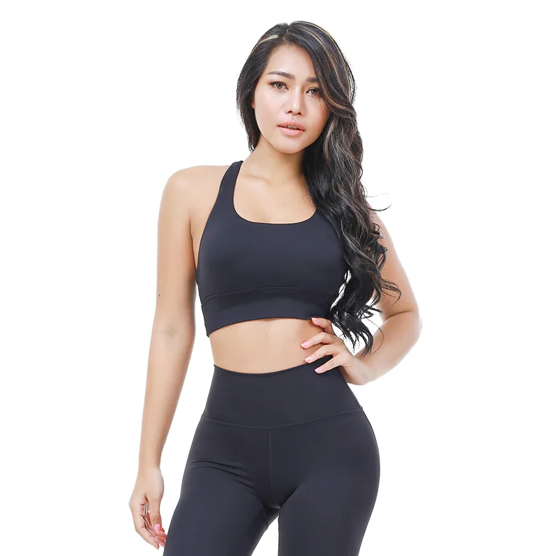 
Nylon Spandex comfortable fabric Yoga Suits Product Type 2 pieces Women Sport Wear bra and yoga pants sets shape body high waist 