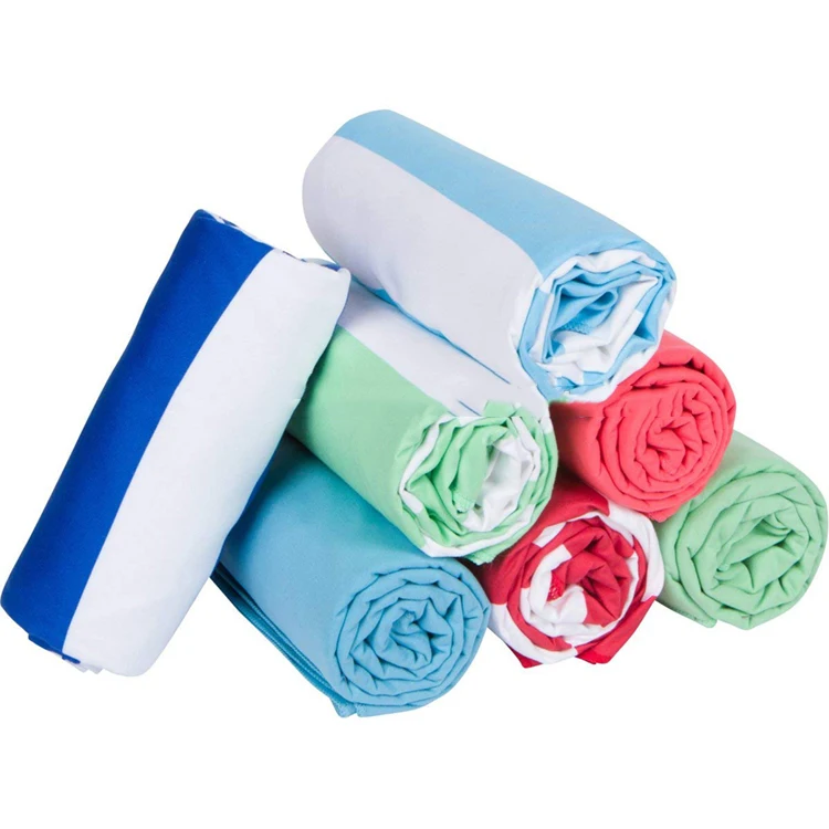 
Hot selling OEM ODM microfiber custom beach towel XL size 90*200cm beach towels manufacturers 