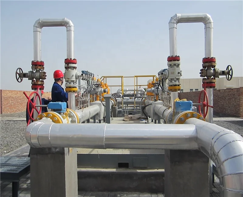 Natural gas pressure regulating and metering station  natural gas pressure regulating unit gas pressure reducing station