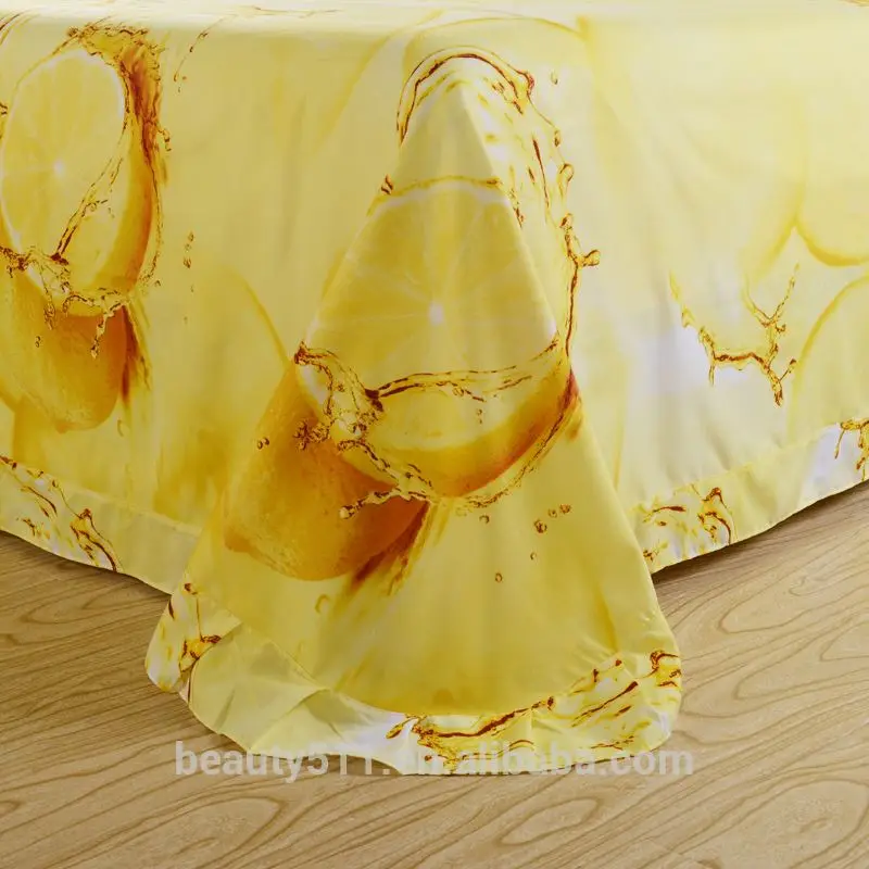 Classical home textile custom duvet cover/ 100% cotton single bed sheets BS5002