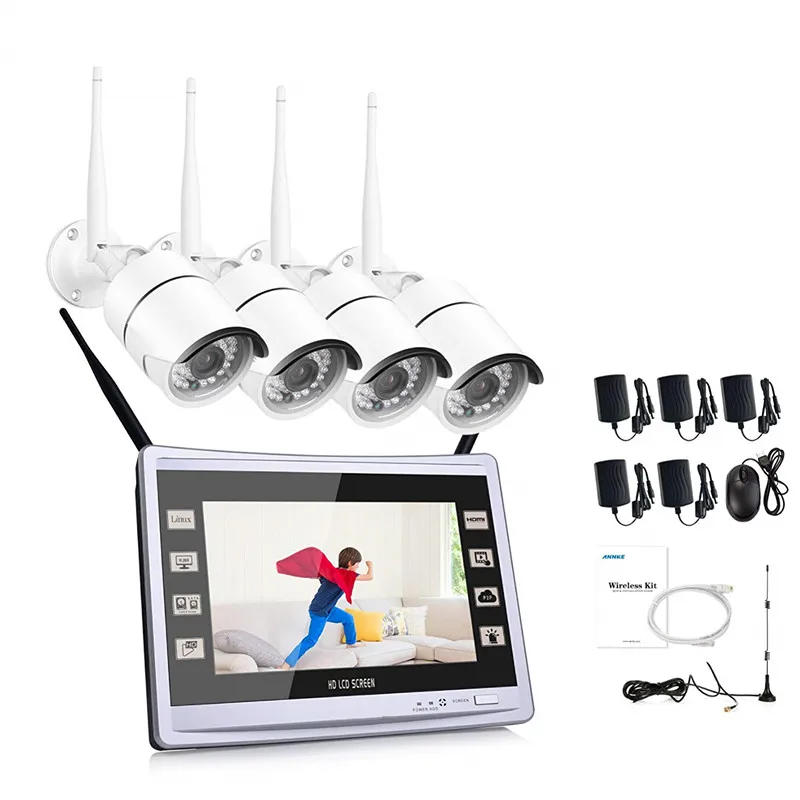 4ch 960P wifi kit with 22 inch LED screen