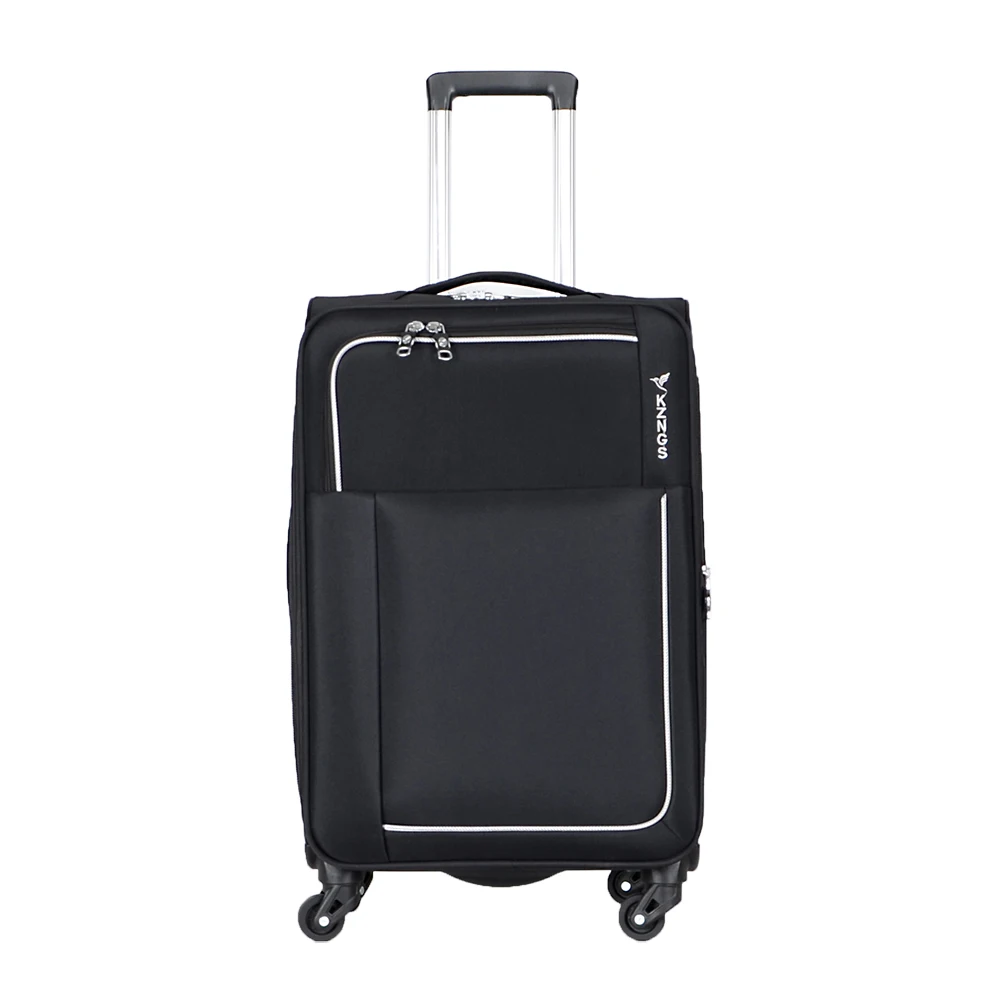Expandable fabric travel luggage sets factory price Trolley Suitcase promotional trolley luggage
