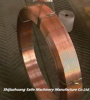 Mig wire CO2 wire respooling line layer winding machine