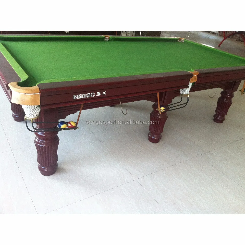 Factory Direct Sales Solid Wood With Slate ,Excellent Hand Made Crafts Coin Operated Billiard Table/Pool Table