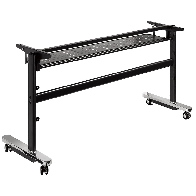 Wooden Folding Office Desk School Modern Conference Training Foldable Table