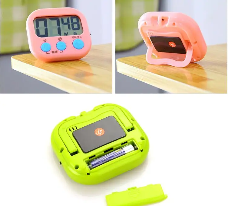 Kitchen Timers 99 minutes 59 seconds digital large LCD countdown timers