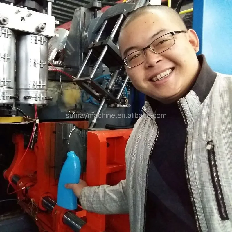 Hdpe Pp Full Automatic Chemical Bottle 1 Liter 2l Blow Molding Machine