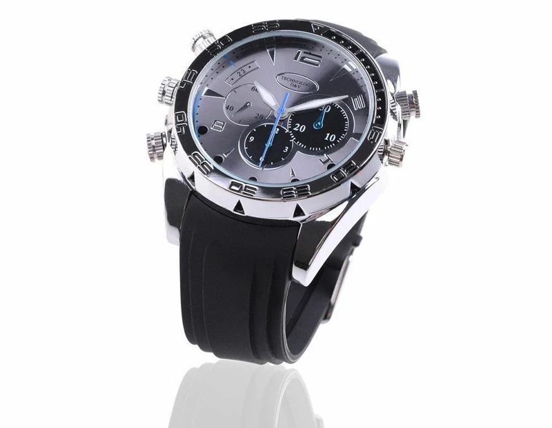 
Sport mini dv 1080p manual men spy watch night vision hd camera DVR 