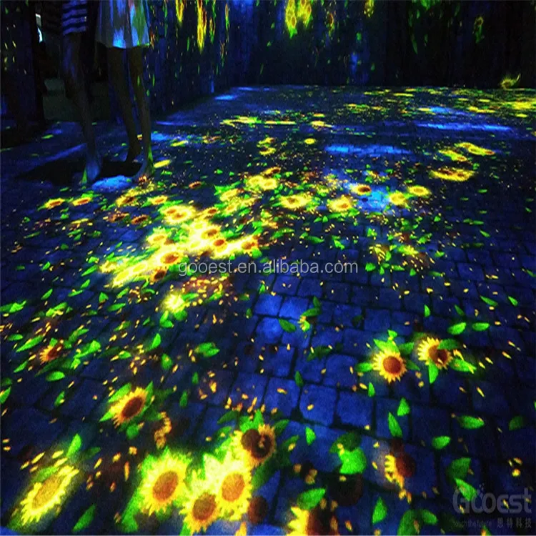 Immersive 3D visual feast art show projection