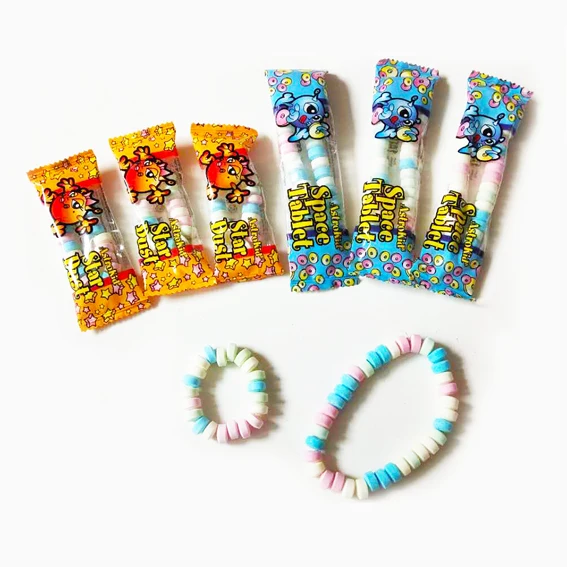 7g compress bracelet necklace candy dextrose sugar tablet