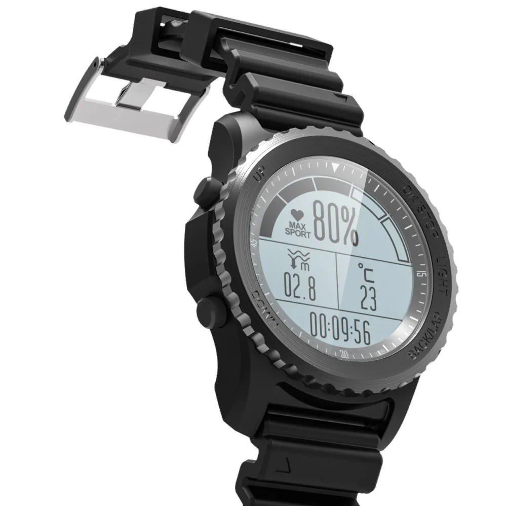 Спортивные Смарт-часы DFS968 с GPS, пульсометром, Профессиональные Водонепроницаемые часы