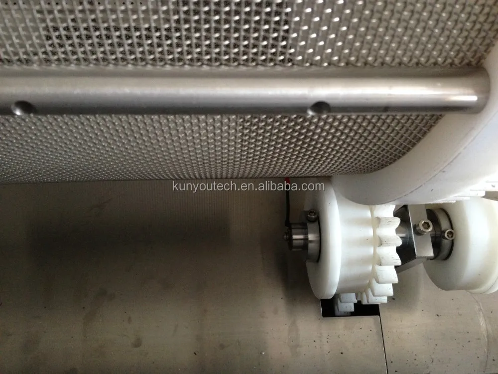 
High Capacity Full Automatic Softgel Fluid Bede Tumbling Drying Machine with Hydraulic lift device 