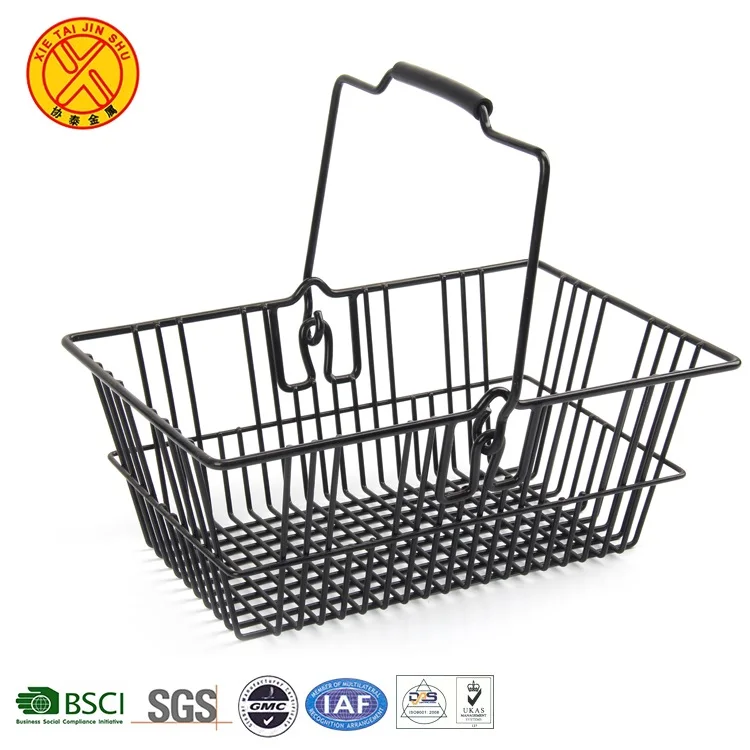 Made in China unique hand held shopping baskets for supermarket