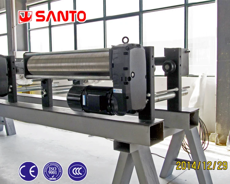 European Standard Double Girder Overhead Crane With Trolley Hoist and Open Winch Hoist