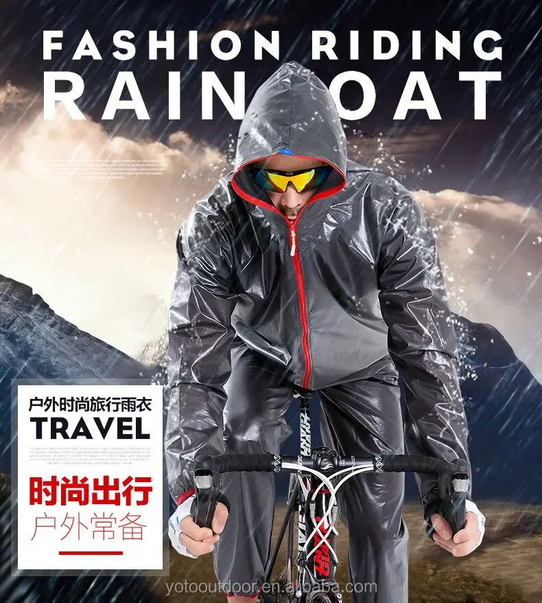 Trending Top 10 Fashion TPU Outdoor Sports Rain Coat Clothing for Cycling Hiking Travelling Leisure