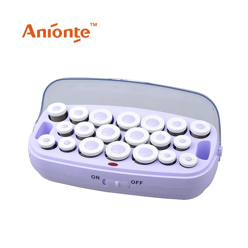 2016 Professional Hair Roller With 3 Sizes 20 Pcs Fuzzy Hair Curler, Plastic Hair Roller