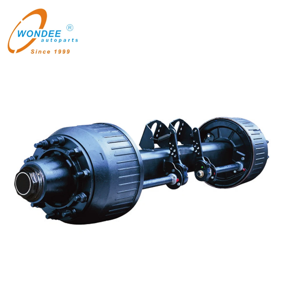 18 тонн, сверхмощная барабанная ось BPW для трактора, полуприцепа с дорожкой 1850 мм