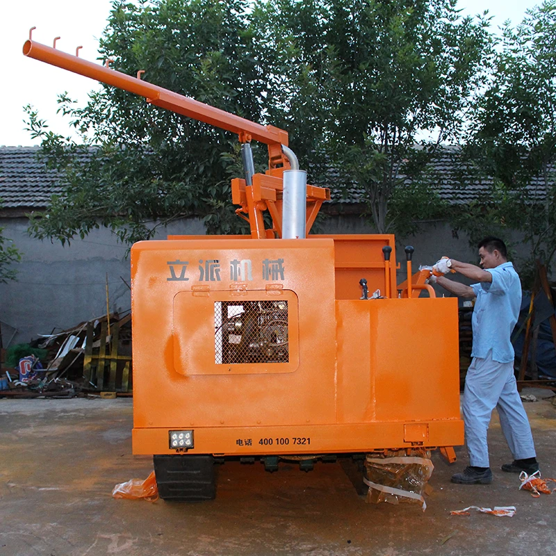 Hot sale diesel small concrete dumper with rubber crawler