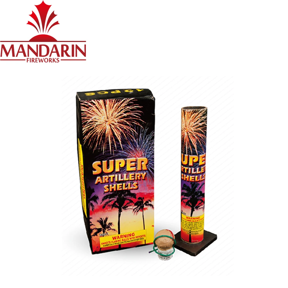 Горячая артиллерия fuegos, канистра с дисплеем, перезаряжаемые патроны, фейерверки на продажу