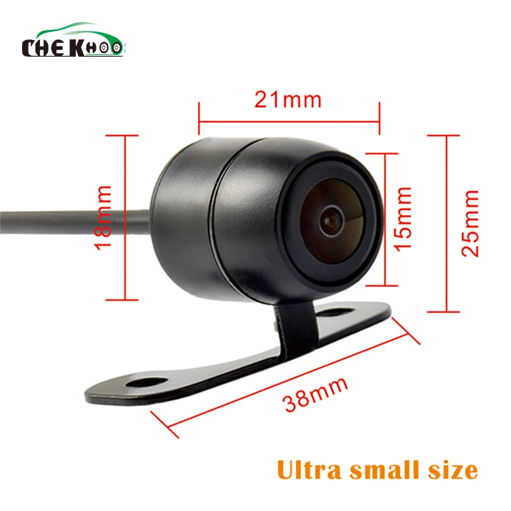 Car Rear View Camera 4 LED Night Vision Reversing Auto Parking Monitor CCD Waterproof 170 Degree HD Video Back View Cam