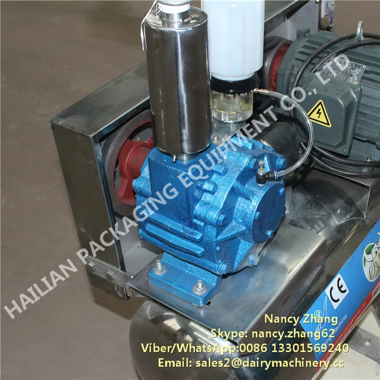 Вакуумный доильный аппарат, Электрический вакуумный воздушный насос