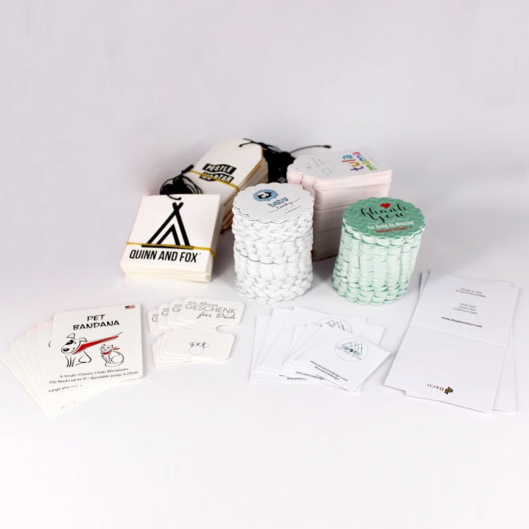 Yilucai Пользовательский логотип печать художественная бумага детские спасибо открытки