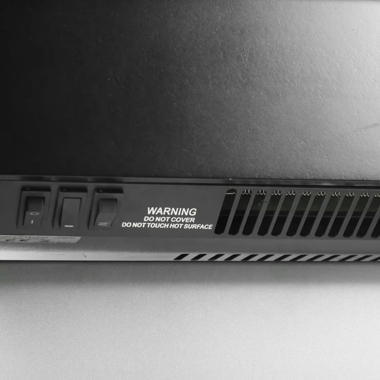 Simple style safe heater wood freestanding electric fireplace with mantel