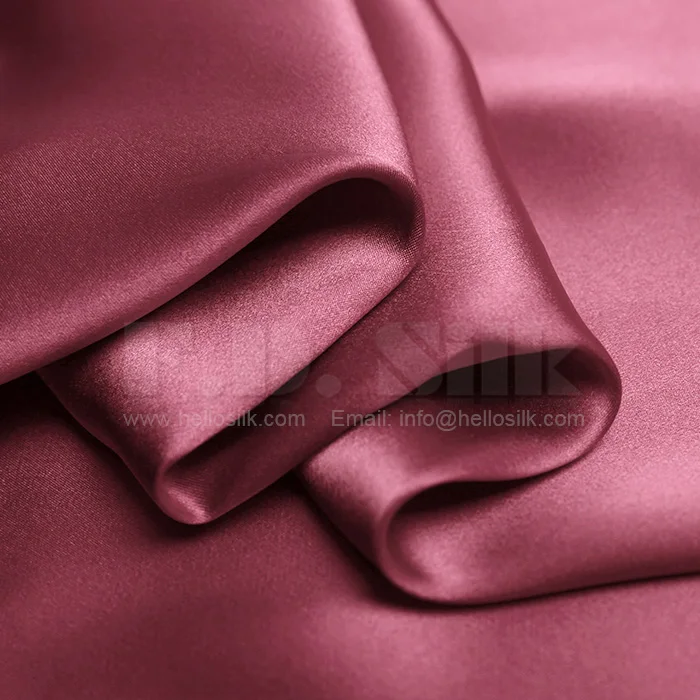 
2019 brand new plain china silk fabric wholesale by hellosilk 