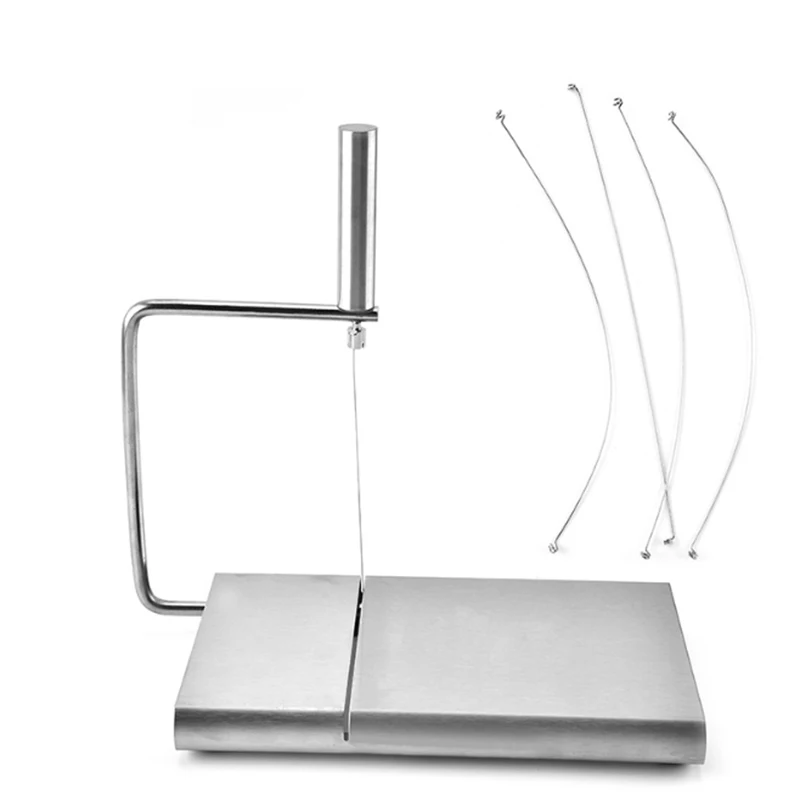 customized cheese slicer stainless steel wire cheese cutter