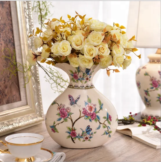 Creative home American country retro ceramic vase