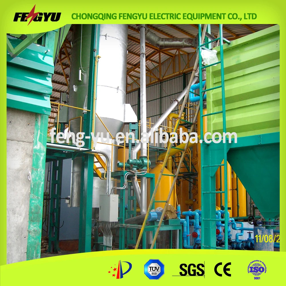 1-100 Ton Rice Husk Automatic Power Generation Energy Fired Biomass Power Plant