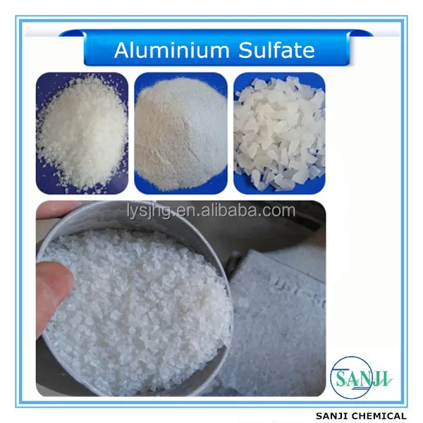 Water Treatment Chemical Aluminum Sulfate CAS NO 10043-01-3 Swimming Pool Cleaning Chemical