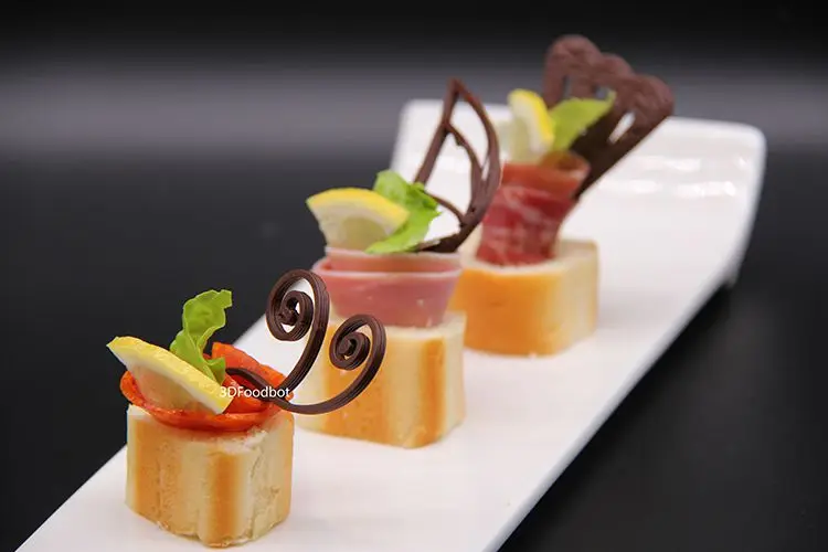 chef equipment chocolate making for small production Hollow chocolate Molding mini cookies machine