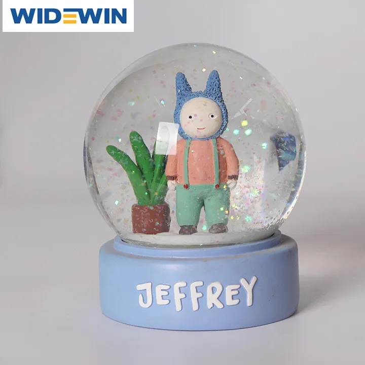 Xmas decor water globe 100MM Christmas  snow ball Crafts gift