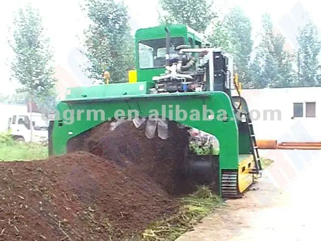 Agricultural machine factory TAGRM offer low price M3600 compost turner/compost mixer machine