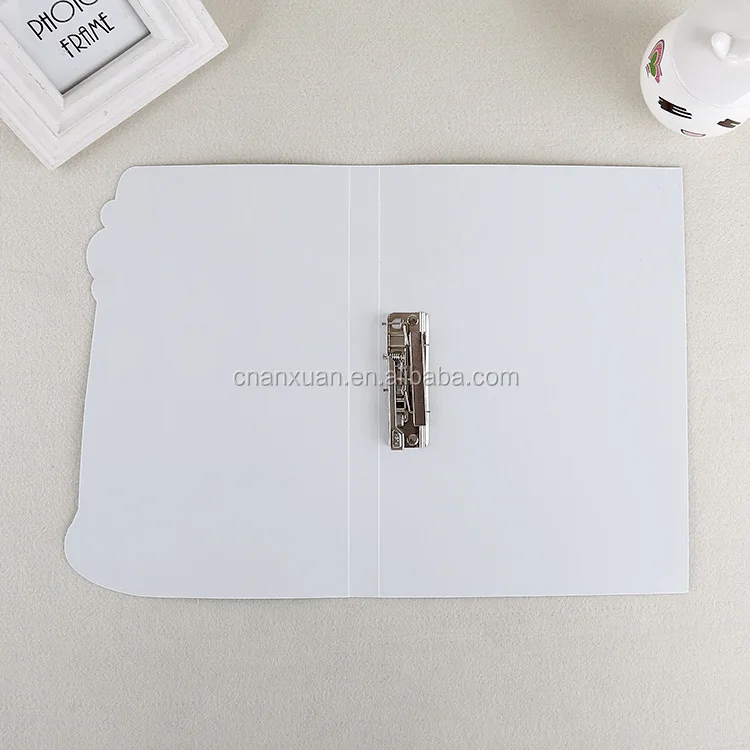 PP hard cover organizer conference clip folder a6 binder