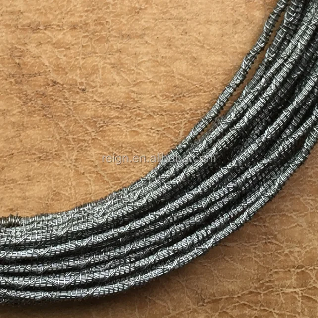 polyurethane foam cutter Abrasive wire cutting wire band saw Cut wire rope for foam glass rock wool rigid foam