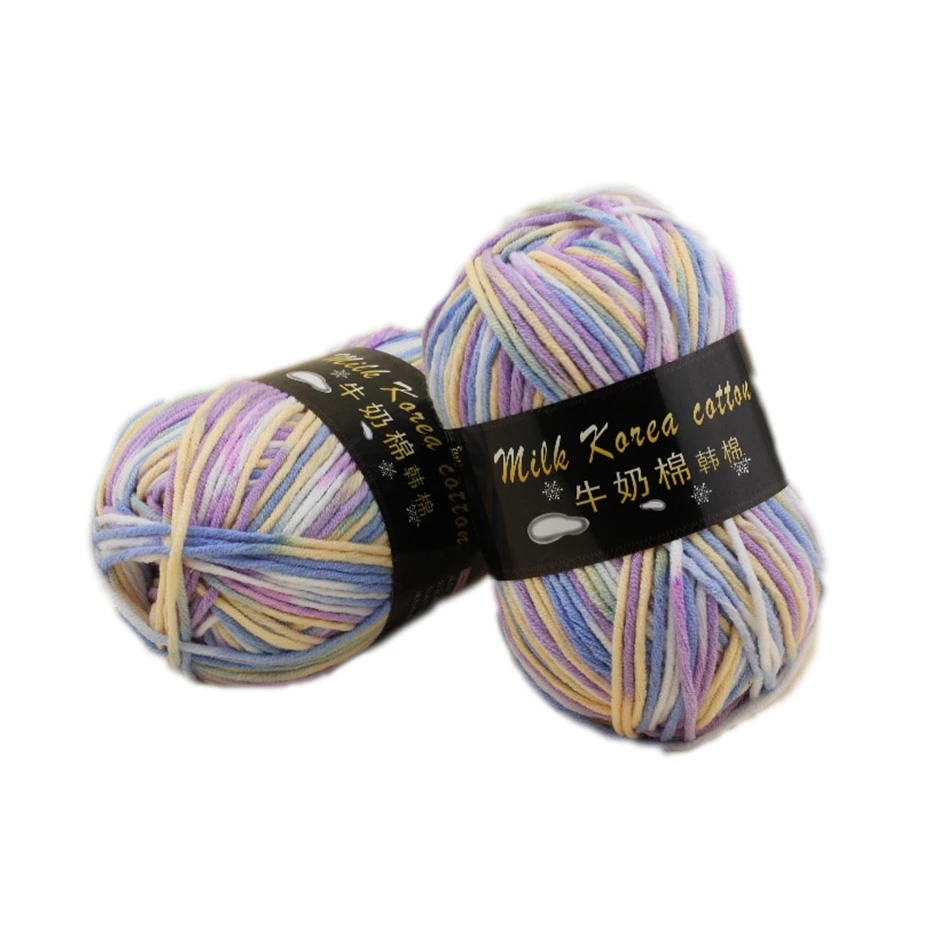 
2019 new style knitting cotton yarn price for crochet yarn 