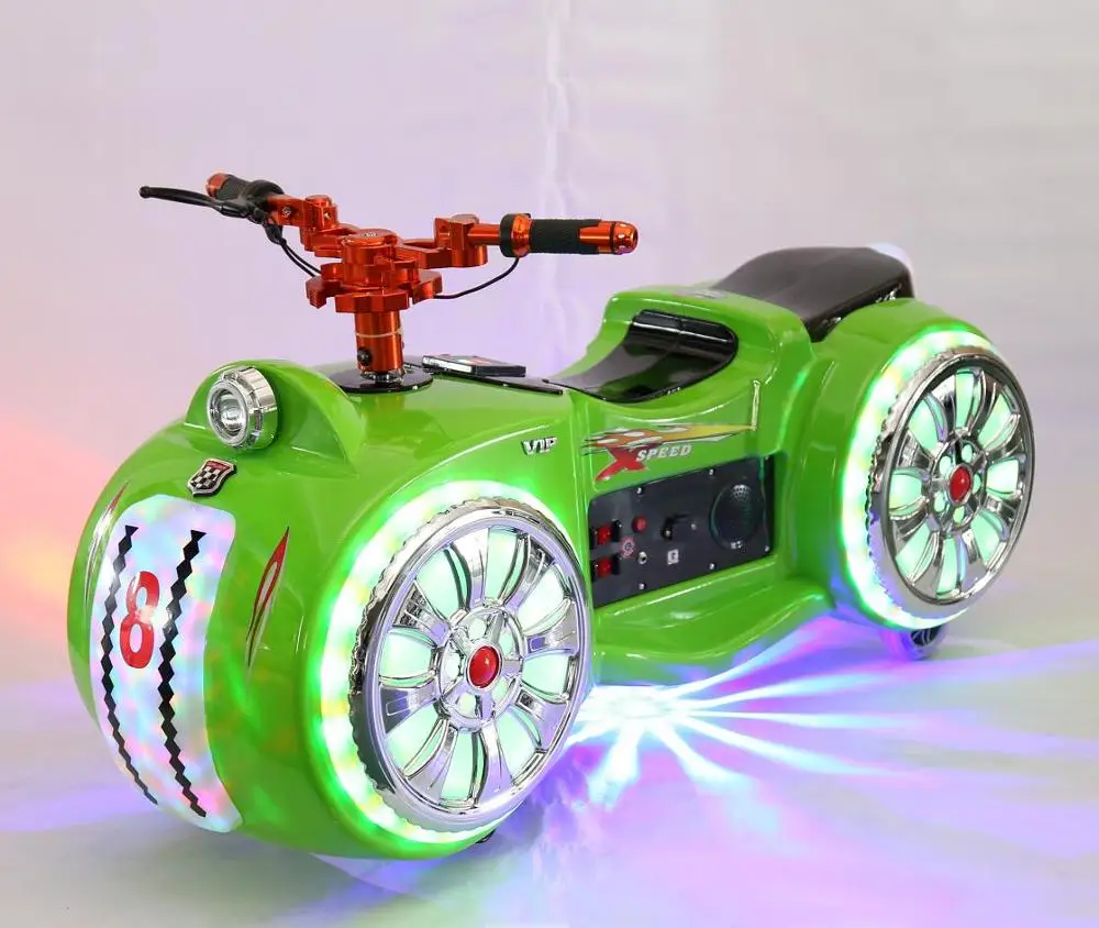 
China Factory Cheap Green Coin Operated Kiddie Rides Used Amusement Rides for Sale 