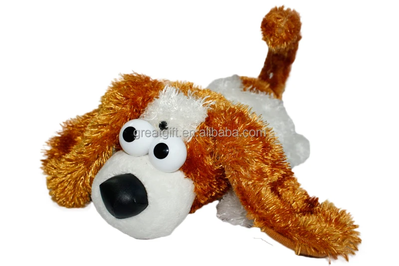 sound toy plush bulldog stuffed toys laughing toy for kids