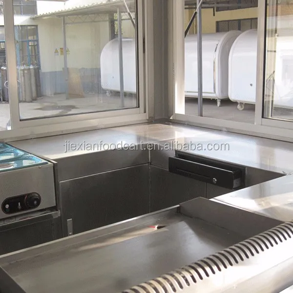 JX-FS400B Mobile food cart/food truck van/food trailer for sale
